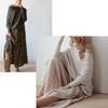 Asymmetric Draped Jumper, Casual Batwing Sleeve Knit SweaterOff The Shoulder Sweater Slouchy Knit Pullover (A) view 4