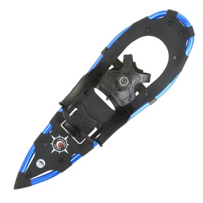 Crescent Moon Trailhawk 27 Ultralight Snowshoes for Men and Women with Advanced Spin Binding, Heel-Lift & Steel Crampons Ideal Mens & Womens Snow Shoes for Snowshoeing