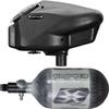 PaintballBodyBags Empire Halo Too Electronic Paintball Loader Hopper with 68/4500 HPA Tank (Halo Loader Matte Black) view 1