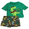 Carter's Infant & Toddler Boys Green Dinosaur Rash Guard & Swim Trunks Set 12m view 1