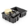 Leerburg 1 Odor Scent Work Kits - Earth Magnetic Odor Box - Anise, Clove, Cypress, Myrhh, Pine, Sweet Birch, Vetiver, Wintergreen, No Odor (Black) view 3