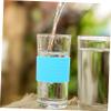 ABOOFAN 10pcs Silicone Cup Sleeve -Insulated Bottle Band Cover Non- Design for Glass and Cups High-Temperature for Daily Use view 3