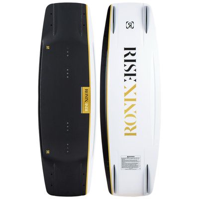 Ronix Wakeboard - Womens Rise - Air Core 3 - SF - Black / Gold / Pearl - 140