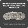 Yaktrax Diamond Go All Surface Traction Cleats for Walking on Ice and Snow view 3