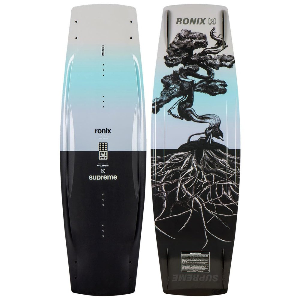 Ronix Wakeboard - Men's Supreme - Air Core 3 - Glossy Black / Matte Haze - 141