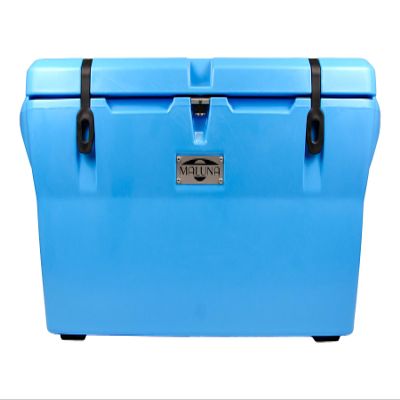 Maluna 111 Quart Chill Blue Hard Cooler | Rotomolded | Insulated Portable Ice Chest Box for Drinks, Beverages, Beach, Camping, Picnic, Hunting, Fishing, Boating | Made in USA