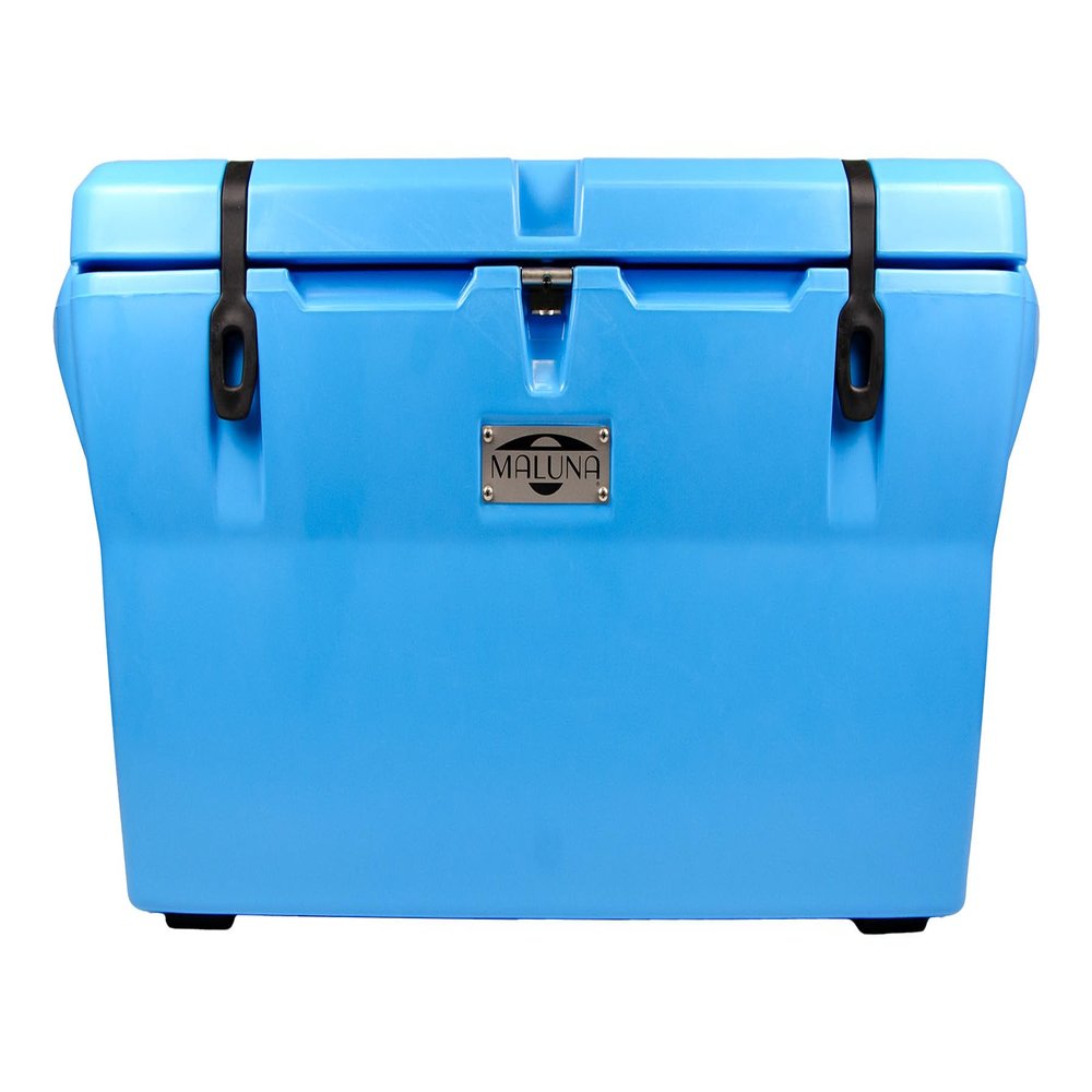 Maluna 111 Quart Chill Blue Hard Cooler | Rotomolded | Insulated Portable Ice Chest Box for Drinks, Beverages, Beach, Camping, Picnic, Hunting, Fishing, Boating | Made in USA