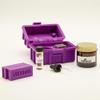 Leerburg 1 Odor Scent Work Kits - Earth Magnetic Odor Box - Anise, Clove, Cypress, Myrhh, Pine, Sweet Birch, Vetiver, Wintergreen, No Odor (Purple) view 1