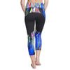 Mazu Swim Capri Leggings for Women High Waist Leggings Yoga Pant Tummy Control with Pocket Smooth Capri Leggings for Workout view 3