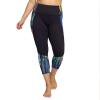 Mazu Swim Capri Leggings for Women High Waist Leggings Yoga Pant Tummy Control with Pocket Smooth Capri Leggings for Workout view 4