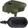 PaintballBodyBags Empire Halo Too Electronic Paintball Loader Hopper with 68/4500 HPA Tank (Halo Loader Matte Olive) view 1