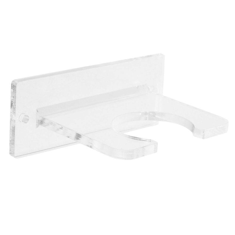 VANZACK 3pcs Baseball Bat Holder Wall Display Rack Transparent Acrylic Vertical Storage Stand for Bat Collection Easy to Clean Stylish Design for Sports Memorabilia Showcase