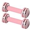 Adjustable Dumbbell Set Pair Home Fitness Exercise Adjustable Weight, Gym Pure Steel Electroplating Free Weights Set, 4 Weight Options, Gift/Save Space (Color : Yellow, Size : 2.5kg/5.5lb*2pcs) view 1