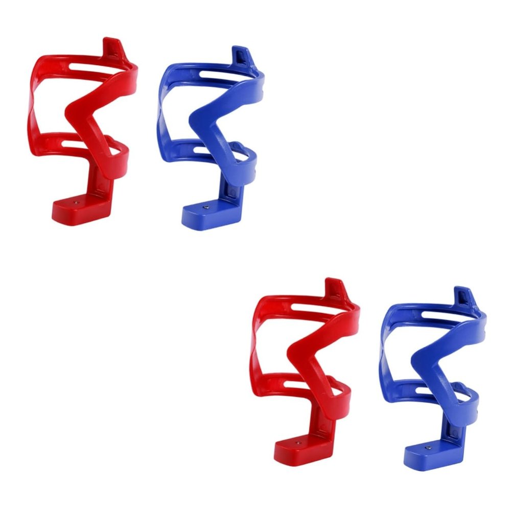 Sosoport 4pcs Bike Water Bottle Holder Durable Water Bottle Rack Cage for Mountain Road Bikes Lightweight and Convenient Accessory for Cycling Adventures