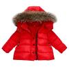 1 to 7 Years Children Cute Outwear Newborn Girl Boy Warm Baby Down Jacket Children Coat Boys Winter (Red, 2-3 Years) view 1