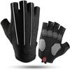 Finger Gloves Sport Gloves Weight Lifting Gloves Exercise Gloves For Men & Women. Fitness Gloves With Full Palm Silicone Padding And Extended Wrist Wraps.Workout Gloves Pull-upCross Training Gym Glo view 1