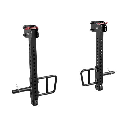 Mikolo 3"x3" Power Cage, 2000lbs Power Cage, Multi-Function Power Rack, Commercial Squat Rack for Home Gym with 3x3 Attachment Set, Jammer Arm, Lever Arm, Lat Pulldown, Leg Extension and Curl