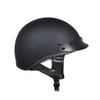 CHCYCLE Helmets for Adults Motorcycle Half Helmet Casco para Motocicleta for Women Men DOT Approved Cycling Motocross (Small, Matte Black) view 3
