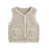 JEUROT Baby Kids Boys Girls Fuzzy Sherpa Vest Coat Faux Fur Sleeveless Soft Fleece Gilet Autumn Winter Outerwear Jackets view 1