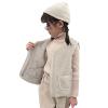 JEUROT Baby Kids Boys Girls Fuzzy Sherpa Vest Coat Faux Fur Sleeveless Soft Fleece Gilet Autumn Winter Outerwear Jackets view 3