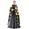 Lemon and Flowers Hooded Cloak Long for Christmas Halloween Cosplay Costumes 59inch view 3
