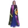 Purple Plum Butterfly Hooded Cloak Long for Christmas Halloween Cosplay Costumes 59inch view 2