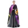 Purple Plum Butterfly Hooded Cloak Long for Christmas Halloween Cosplay Costumes 59inch view 3