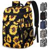 Capolo Cooler Backpack for Men Women Insulated Backpack Cooler Leak Proof Large Capacity Thermal Bag Beverage Soft Cooler Bag Lunch Backpack for Travel Picnic Hiking Sunflower 30 Cans view 1