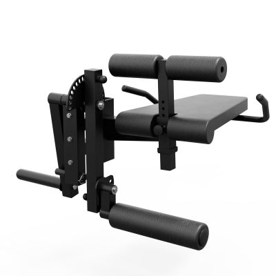Mikolo Leg Curl and Extension Attachment for 3" x 3" Power Cage Rack Attachment Set,Home Gym Accessories