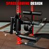 Mikolo Leg Curl and Extension Attachment for 3" x 3" Power Cage Rack Attachment Set,Home Gym Accessories view 4