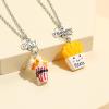 Stocking Stuffers Holiday Outfits for Women 2024 Friendship Necklace for 2/3 BFF Necklace for 2 Best Friend Necklace Crystal Butterfly Heart Pendant Necklaces Friendship Sister Birthday Gifts for Women view 2