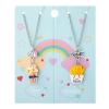 Stocking Stuffers Holiday Outfits for Women 2024 Friendship Necklace for 2/3 BFF Necklace for 2 Best Friend Necklace Crystal Butterfly Heart Pendant Necklaces Friendship Sister Birthday Gifts for Women view 4
