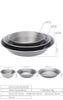Echeson Pure Titanium Bowl Outdoor Camping Portable Tableware Household Salad Plate (Color : L 3718) view 2