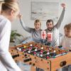 Giantex Folding Foosball Table, Space Saving Arcade Table Soccer with Durable Handle, 2 Balls, Scoreboard for Adult & Child, Soccer Table Game for Party, Group Building Activities, Bar, Game Room view 2