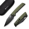 SENCUT GlideStrike Pocket Knife for EDC, Folding knife with Thumb Hole Openning, Textural Coarse G10 Handle with Deep Pocket Clip, Ideal Gift for Men Women S23018-3 (OD Green) view 1
