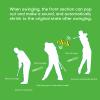 BIBABLYKE Golf Training Club Telescopic Warm Up Golf Swing Tempos Trainer Golf Swing Practice Stick Training Aid Posture Corrector Metal+Plastic view 4