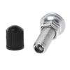 BIBABLYKE 2 pcs 31mm Bicycle Schrader for Valve Ultralight Zinc Alloy MTB Mountain Road Bi as Shown Zinc Alloy view 3