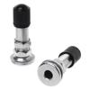 BIBABLYKE 2 pcs 31mm Bicycle Schrader for Valve Ultralight Zinc Alloy MTB Mountain Road Bi as Shown Zinc Alloy view 4