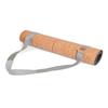 THECORKCOLLECTIVEDual d-rings lock in place to assist in poses without pinching. Thick and soft webbing is light on your skin and wont stretch out. (Light Gray) view 1