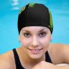 Big Dill Pickle Swim Cap Comfortable Bathing Cap Durable Swimming Cap Shower Caps for Women Men view 4
