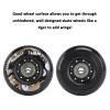CIRONI 8 Pack 85A Inline Skate Wheels 72MM/76MM/80MM with Bearing, Intended for Roller Blade Wheel Replacement, Roller Skate Wheels,72mm view 3