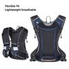 5L Outdoor Cycling Backpack Water BagOff-Road Running BackpackHiking Marathon Backpack Water Bag Equipment BagLightweight Hydration Pack, Running, Hiking, Cycling, Climbing,Skiing (Dark Gray) view 3