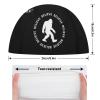 Bigfoot Sasquatch I Believe Swim Cap Comfortable Bathing Cap Durable Swimming Cap Shower Caps for Women Men view 2