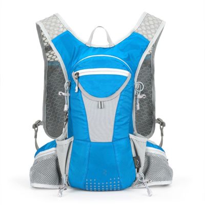 Hydration PackLightweight Running Backpack, Adjustable Women's Running Vest with Cycling Hydration Pack, Great for Trail Running and Hiking (Blue)