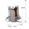 Hydration BackpackHydration Pack for Running WomenSafety Reflective Sports BackpackLightweight Hydration Vest with Water Bladder for Trail Running & Cycling (Black) view 2