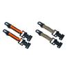 MELOTOUGH Tactical Glove Clip Braided Paracord Work Glove Holder Clip for Tactical Backpack, Tool Belt, Outdoor Accessary (Orange 2pcs + Camo 2pcs) view 1