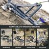 Aluminum Folding Fishing Chair With Adjustable Backrest Legs, Portable Lightweight Leisure Chair For Uneven GroundHeavy Duty Professional Outdoor Fishing Chair With Backpack,fishing chair,backpack cha view 3