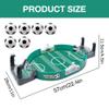Football Table Interactive Game, Mini Tabletop Football Pinball Game, Tabletop Football Soccer Pinball for Indoor Game Room, Child Interactive Table Foosball Sport Board Game for Kids Adults (Medium) view 4