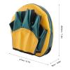 HERCHR Mini Focus Mitts, PU Leather Boxing Pads, Boxing Curved Focus Punching Mitts Target Pads for Kickboxing, MMA, Muay Thai, Punching(Yellow) view 3