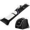 GoHimal Ski Bag and Boot Bag Combo, Padded Skis Bag for Air Travel, Safety Reinforce Ski Carrier Bag Fits for Skis Up to 200 CM and Boots Up To Size US13, Water- resistant Ski Travel Bag view 1